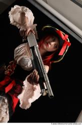 DARINA STANDING POSE WITH SHOTGUN